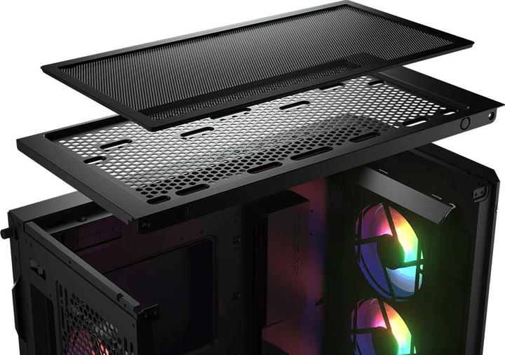 Actual product image Cougar CGR-5AD1B-RGB (ATX, SSI CEB, mATX, Mini-ITX)