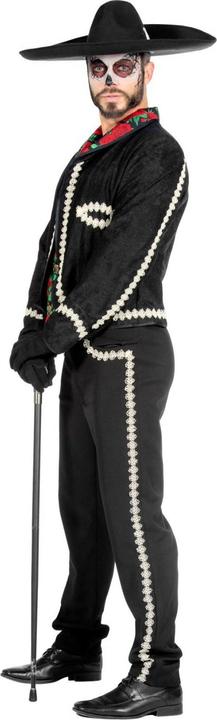 Actual product image Wilbers Men's Mariachi Costume, black (M)