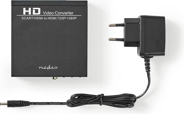 Produktbild Nedis HDMI T Converter SCART Buchse HDMIT Ausgang / 1x 3.5 mm Audio Out / 1x Digital Audio 1-Weg 108