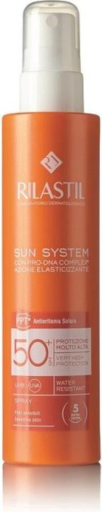 Image du produit Rilastil Spray Sun System Spf50+ 200ml (Spray solaire, SPF 50, 200 ml)