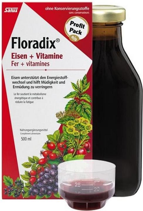 Image du produit Floradix Fer (1 pièce(s), Liquide, 600 g)