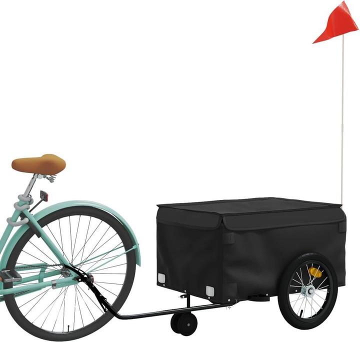 Actual product image VidaXL Fahrradanhänger 45 kg Eisen