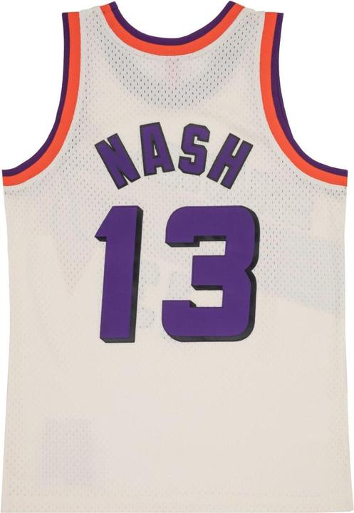 Actual product image Mitchell & Ness NBA Phoenix Suns Steve Nash Off White Team Colour Swingman Jersey Mens (S)