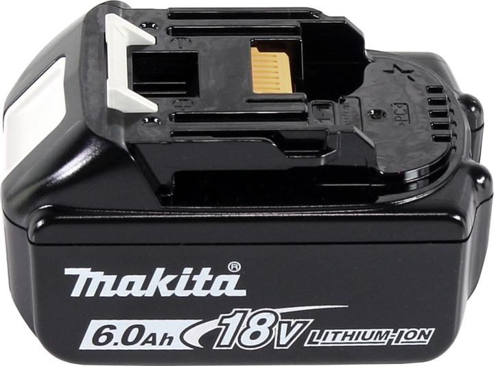 Produktbild Makita DMP 180 G1 Akku Kompressor 18 V 8,3 bar 1x Akku 6,0 Ah - ohne Ladegerät (8.30 Bar, 12 l)