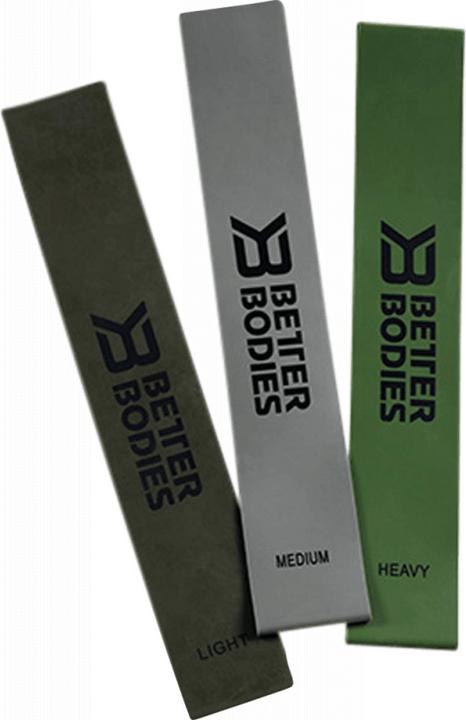 Image du produit Better Bodies Mini bande de résistance 3-Pack (Léger, Fort, Moyen)