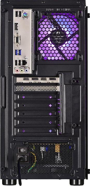 Actual product image Actina 5901443339281 PC Midi Tower AMD Ryzen™ 5 5600 DDR4-SDRAM SSD AMD Radeon RX 7700 XT Black (AMD Ryzen 5 5600, 32 GB, 1000 GB, Radeon RX 7700 XT)