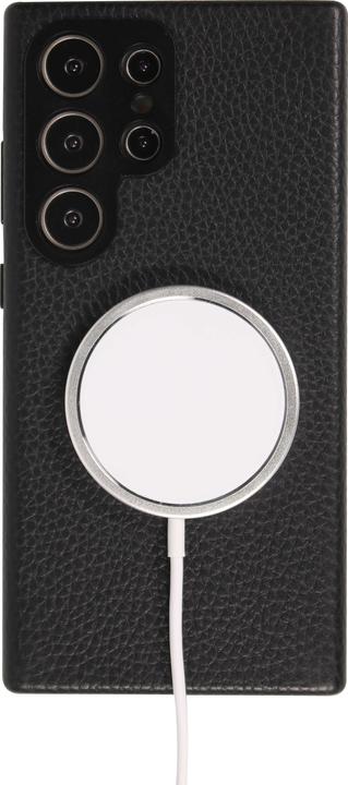 Immagine prodotto PhoneLook Copertina in pelle di vitello di lusso completamente granulata con pulsanti in metallo e MagSafe (Samsung Galaxy S24 Ultra)