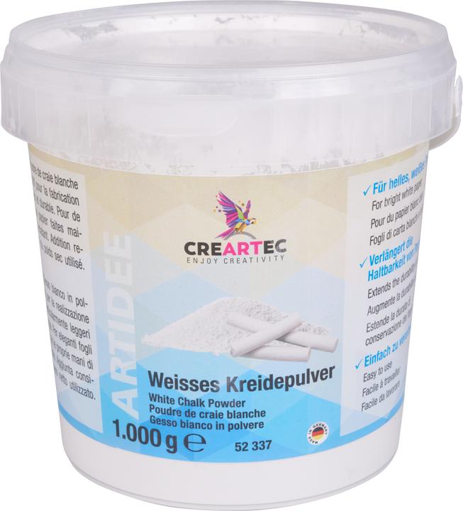 Weisses Kreidepulver, 1000 g