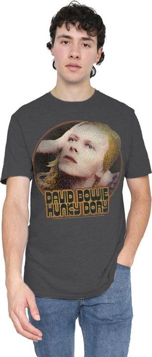Actual product image David Bowie Unisex Adult Hunky Dory Circle T-Shirt (L)