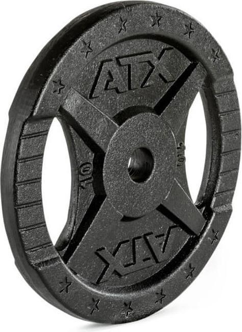 Actual product image ATX Cast Iron Gripper Weight Plate (1 x 10 kg)