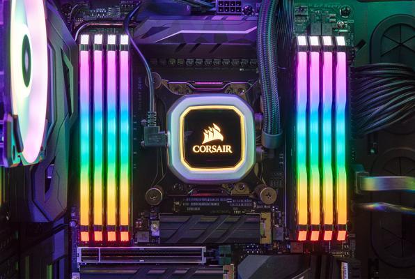 Produktbild Corsair Vengeance RGB Pro (4 x 16GB, 2933 MHz, DDR4-RAM, DIMM)