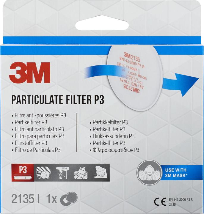 Image du produit 3M Filtre à particules (Masque de protection respiratoire Filtre de rechange)