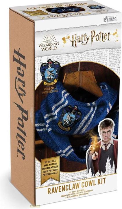 Produktbild Thumbs Up Harry Potter Strickset Schlauchschal Ravenclaw