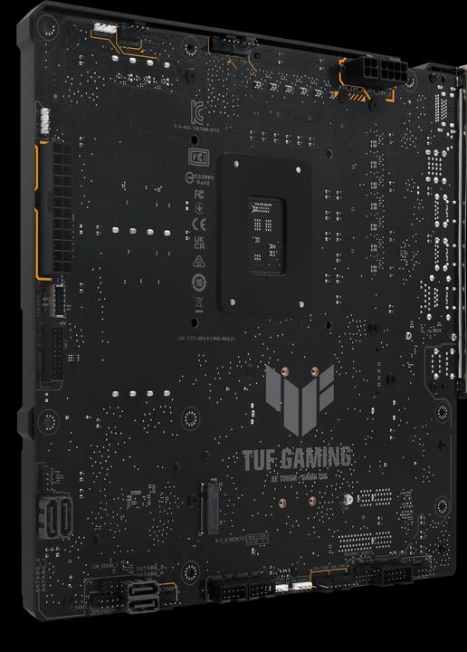 Actual product image ASUS MB TUF GAMING B760M-BTF WIFI Intel,1700,DDR5,mATX (LGA 1700, Intel B760, mATX)