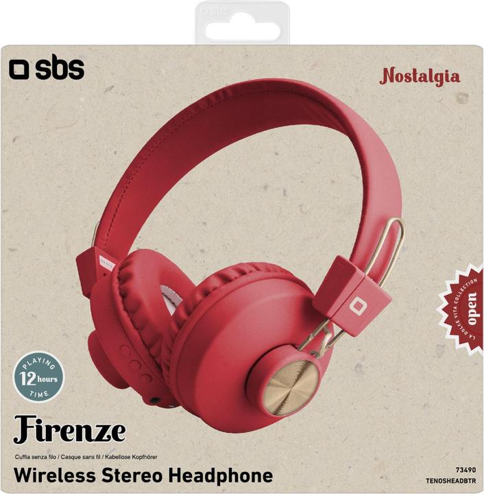 Immagine prodotto SBS Cuffie stereo senza fili Firenze (100 h, Senza fili)