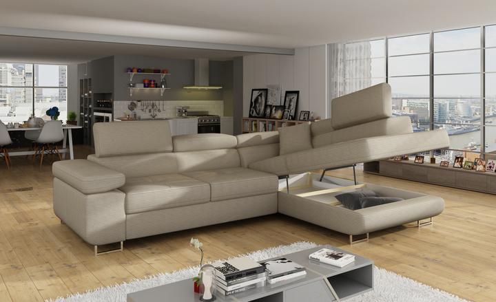 Actual product image ELTAP Anton (4-seater, Sofa bed, Corner sofa)
