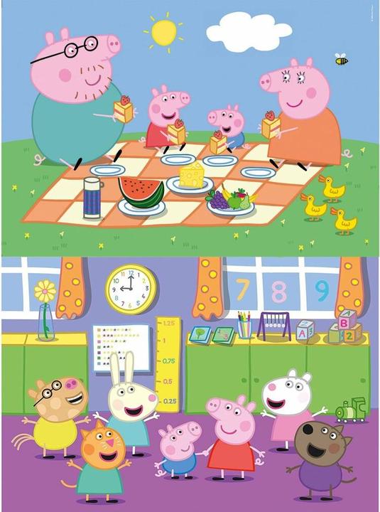 Actual product image Clementoni Puzzle Peppa Pig, 2x60pcs. (60 pieces)