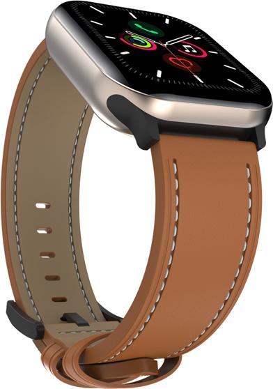 Immagine prodotto Just in Case Leder-Armband Timeless Leather Brown (Vera pelle)