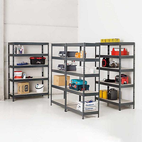 Actual product image kaiserkraft Lagan storage shelving unit