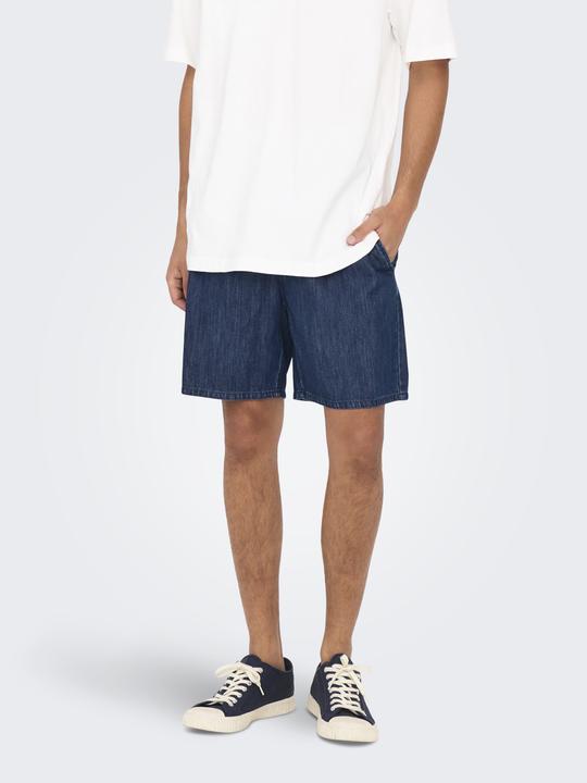 Produktbild Only & Sons Normal geschnitten Shorts Jeans-Shorts (XL)