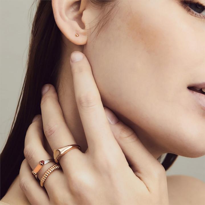 Produktbild Ti Sento Milano Ring herzförmig rosévergoldet 12221SR (56, 925 Silber)