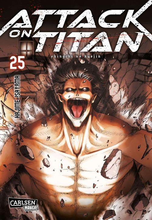 Actual product image Attack on Titan 25 (German, Hajime Isayama, 2019)