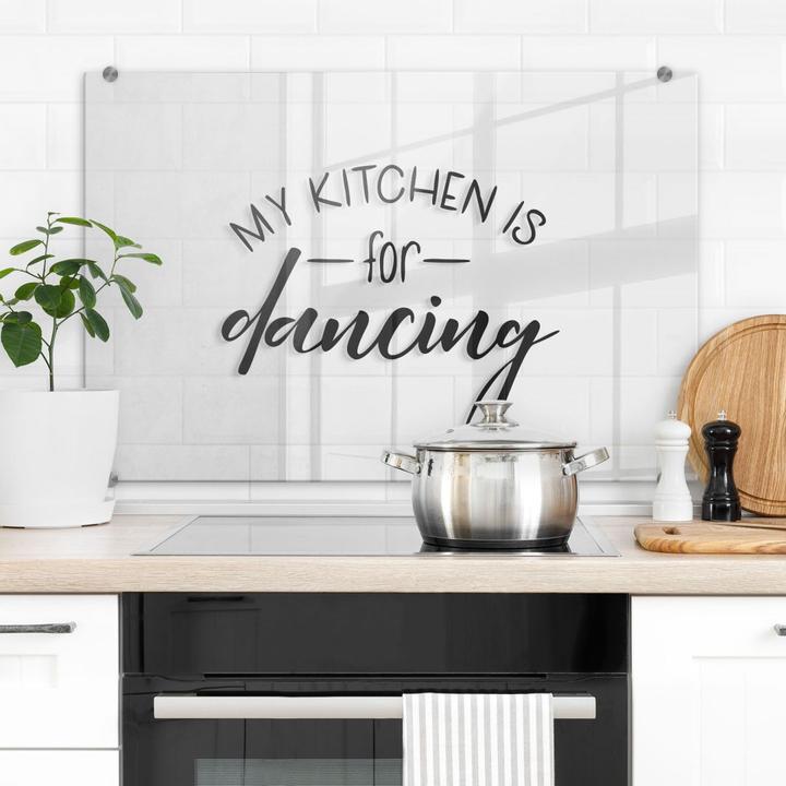 Immagine prodotto Trenddeko La mia cucina è per ballare (40 x 60 cm)