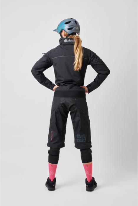 Produktbild dirtlej Dirtsuit Pro Edition Ladies, schwarz/mint, XL (XL)