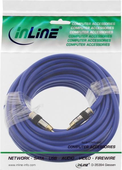 Produktbild InLine Cinch Kabel VIDEO & digital AUDIO (20 m, Cinch)