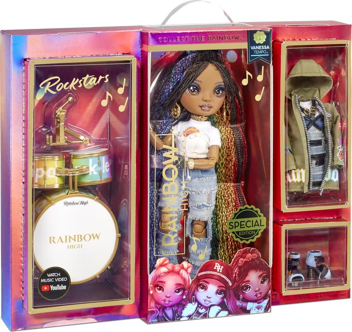 Produktbild MGA Rainbow High Rockstar Theme - Vanessa Nova