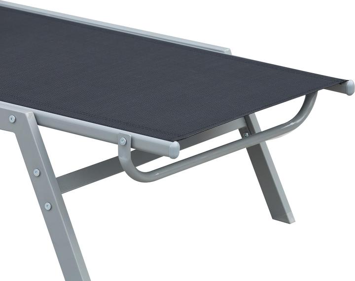 Immagine prodotto Outsunny Lettino da giardino con schienale regolabile (170 cm)