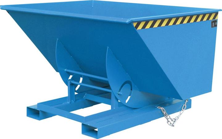 Immagine prodotto eurokraft pro Cassone ribaltabile compatto, capacità 0,5 m³, blu chiaro. (500 l)