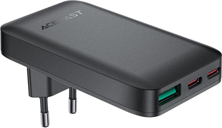 Produktbild Acefast A100 65W GaN 2 USB-C+ USB-A Charger Ultra Slim - Black (65 W)