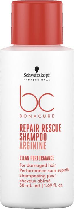 Schwarzkopf Professional BC Bonacure Repair Rescue Shampoo (50 ml, Flüssiges Shampoo)