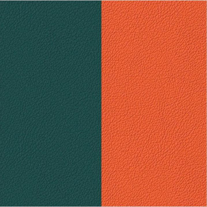 Actual product image Les Georgettes Peacock Blue/Fire (0.80 cm, Leather)