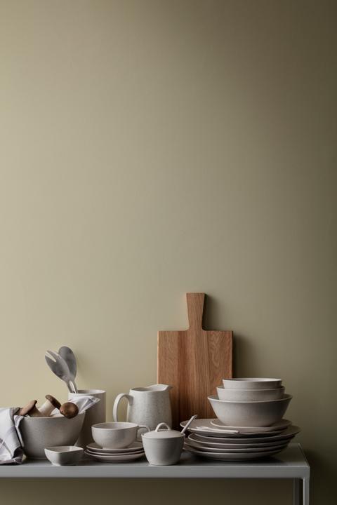 Actual product image Broste Copenhagen NORDIC VANILLA sugar bowl 10.5 cm
