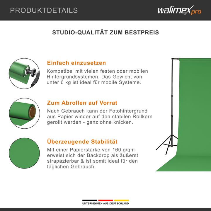 Actual product image Walimex Background cardboard (135 cm, 1000 cm)