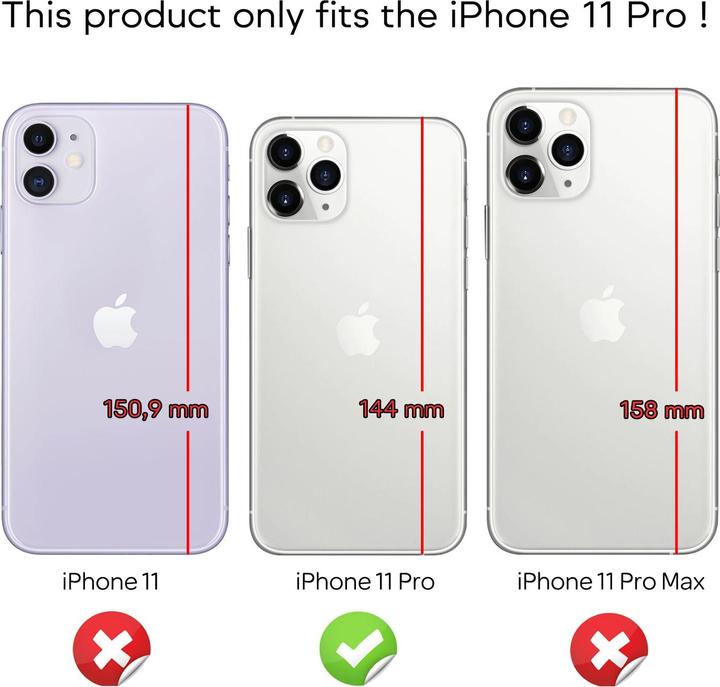 Actual product image Nalia 360 degree mobile phone case (Apple iPhone 11 Pro)