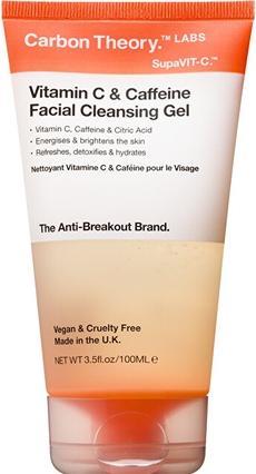 Produktbild Carbon Theory Cleansing skin gel Vitamin C & Caffeine (Facial Cleansing Gel) 100 ml (Gel, 100 ml)