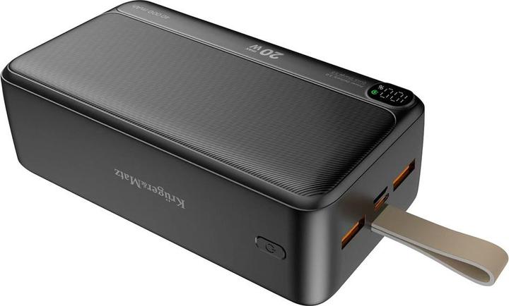 Produktbild Krüger&Matz POWER BANK Kruger&Matz 40000 mAh Li-Ion mit QC- und PD-Funktionen (40000 mAh)