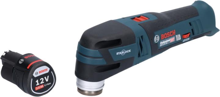 Actual product image Bosch Professional Bosch GOP 12V-28 Professional Battery Multi Cutter Starlock Brushless + 1x battery 2.0 Ah - without