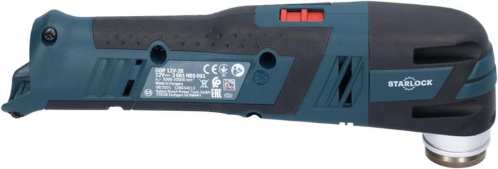 Actual product image Bosch Professional Bosch GOP 12V-28 Professional Battery Multi Cutter Starlock Brushless + 1x battery 2.0 Ah - without