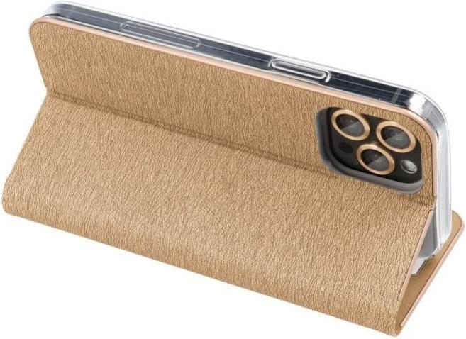 Actual product image Partner Telecom Book case OEM LUNA Book Gold for SAMSUNG S20 FE / S20 FE 5G gold (Samsung Galaxy S20 FE, Samsung Galaxy S20 FE 5G)