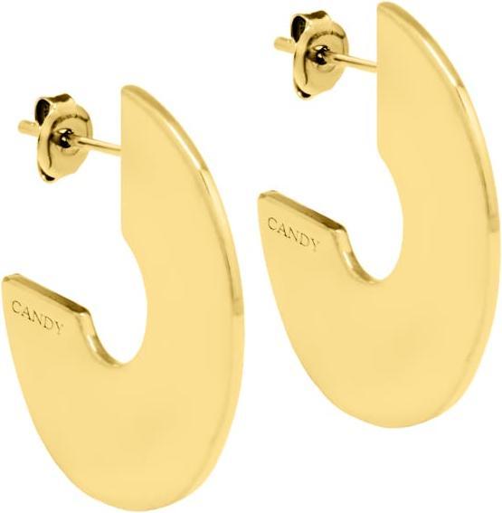 Image du produit Candy Boucles d'oreilles Pera, argent sterling 925, plaqué or (Plaqué or 18k, Argent sterling 925)
