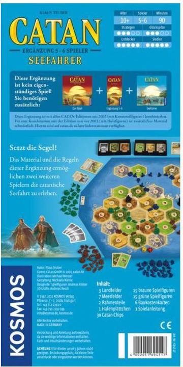 Actual product image Kosmos The Settlers of Catan (German)