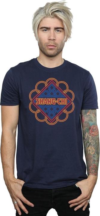 Immagine prodotto Shang-Chi And The Legend Of The Ten Rings Neon Ring Logo Maglietta Uomo (XL)