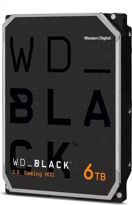 Produktbild WD Black 6TB HDD SATA 6Gb/s Desktop 8,89cm 3,5Zoll (6 TB, 3.5", CMR)