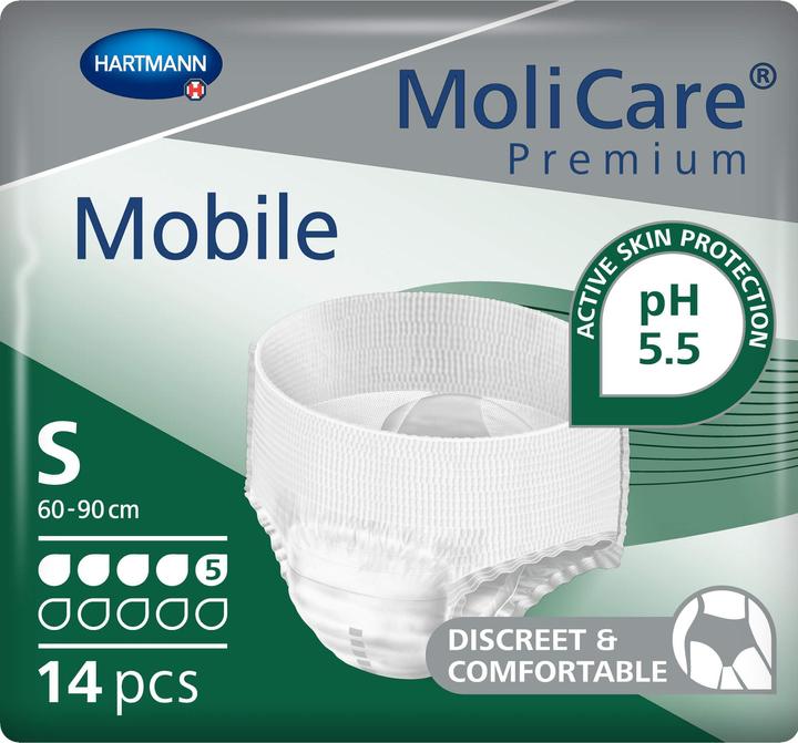 Actual product image MoliCare Mobile 5 Incontinence Pants (14 x, S)