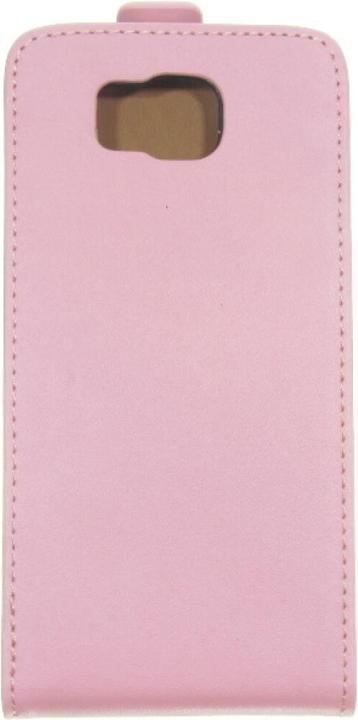 Actual product image OEM Slim Leather Flip Case for G850 Galaxy Alpha pink (Samsung Galaxy Alpha)
