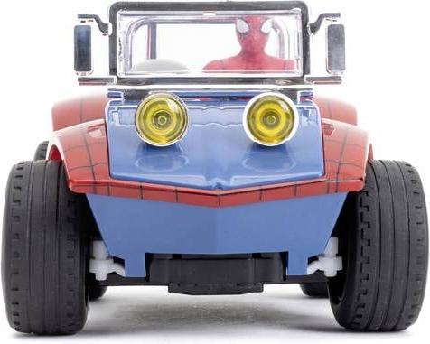 Actual product image Jada Marvel Spider-Man RC Buggy 1:24